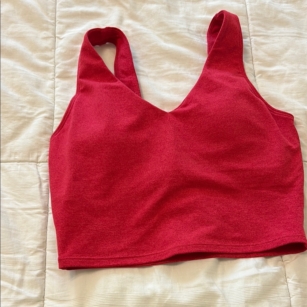 P'tula Red Sports Bra V-Neck Intimates